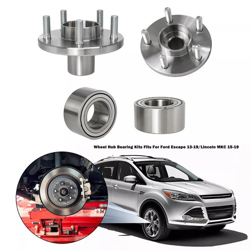 Durable Front Wheel Hub Bearing Kits Fit 2013-2019 For Ford Escape 2015-2019 - Picture 7 of 12