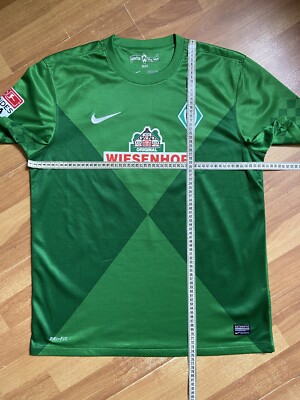 WERDER BREMEN 2012 2013 HOME SHIRT JERSEY NIKE 479843-377 sz L #24
