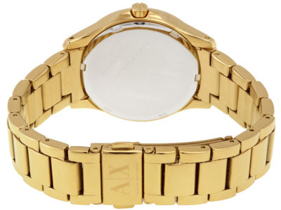 Armani Exchange Women's AX5233 Analog Display Analog Quartz Gold