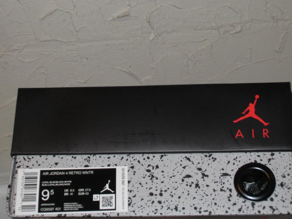 Nike Air Jordan 4 Retro Winterized Azul Leal Talla 9.5 ¡NUEVO! CQ9597-401 2019 Foto 2 de 4