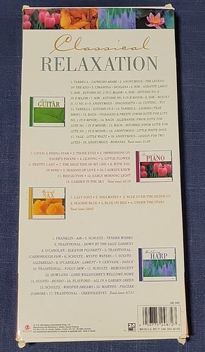 Verschiedene Künstler: Klassische Entspannung CD Box Set Gitarre Klavier Sax Harfe - Bild 6 von 6