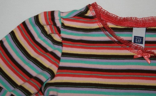 4 NWT EUC Gap 2p Set Striped SHIRT Bird Corduroy PANTS Girls - Picture 4 of 4