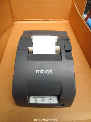 EPSON TM-U220B M188B SERIAL Dot Matrix POS 76 mm Receipt Printer Black BAD PRINT