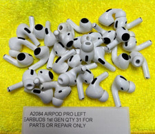 A2084 AIRPOD PRO LEFT EARBUDS 1st GEN QTY 31 FOR PARTS OR REPAIR ONLY