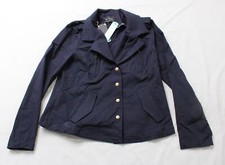Eden Society Women's Collared Cargo Button Front Jacket Sg1 Navy Medium