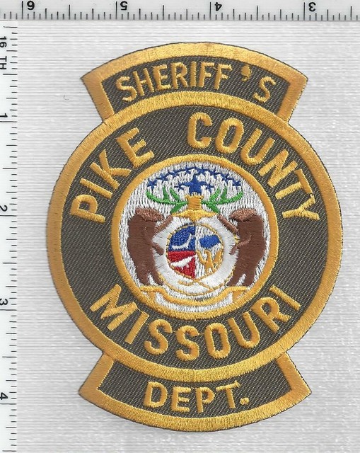 Pike County Sheriff's Dept. (Missouri) 1st Issue Shoulder Patch eBay