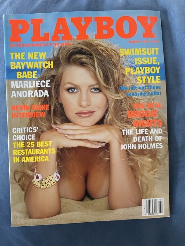 Playboy Magazine March 1998 Swimsuit Issue Kevin Kline Interview 