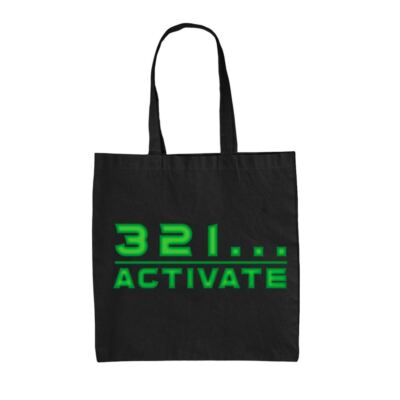 321 Activate - Canvas Tragetasche - Roboter TV Show Geek