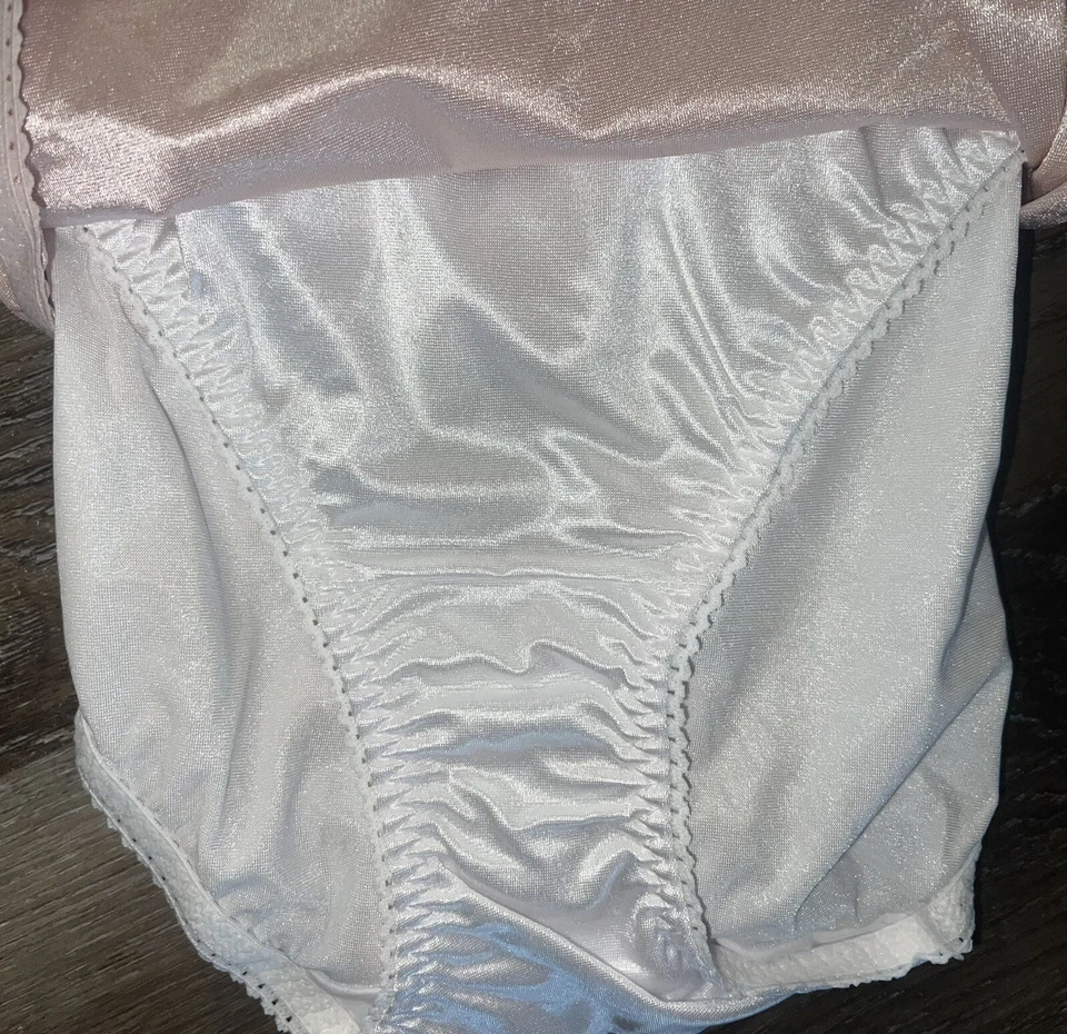 Ropa interior Vanity Fair radiante para mujer de corte alto bragas 3 pares mezcla de nailon (B) ~ 3XL Foto 3 de 4