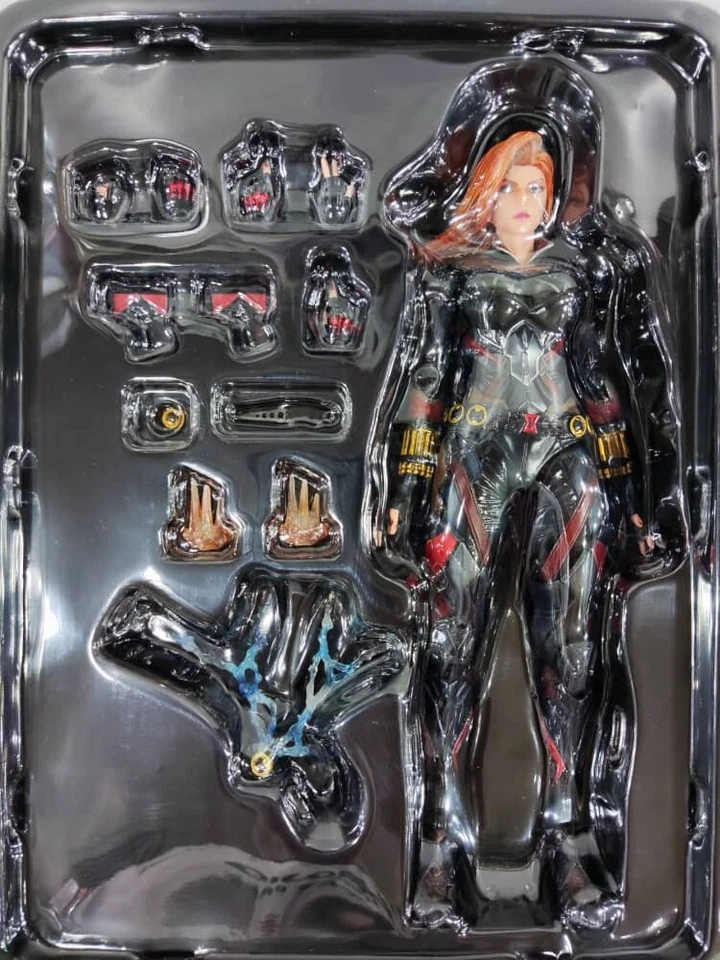 Square Enix Marvel Universe Variant Play Arts Kai Black Widow - Immagine 3 di 4