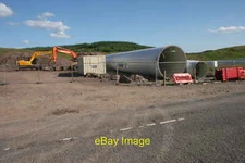 Photo 12x8 Wind turbine storage area Gabroc Hill Parts of a new wind turbi c2016