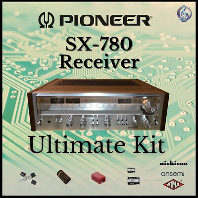 Pioneer SX-780 Receiver Ultimate Upgrade Kit Genuine Parts