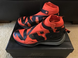 nike gaiter boot team orange