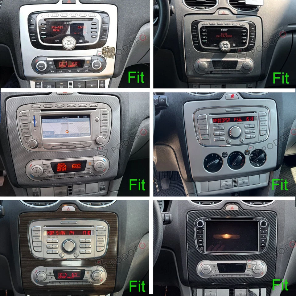 Für Ford Focus MK2 MK II 2008-2011 Android 15 Autoradio Carplay GPS Navi 2+64GB - Bild 4 von 4