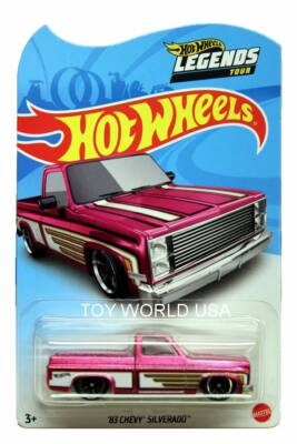 2021 Hot Wheels Legends Tour Exclusive '83 Chevy Silverado Pickup