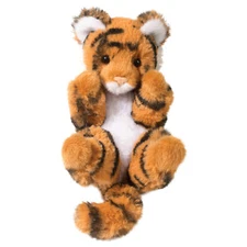 Douglas Toys Bengal Tiger Lil' Baby Handful Plush Stuffed Animal Toy, 6"