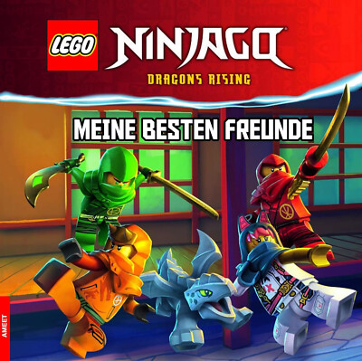 Lego Ninjago: Meine besten Freunde (Dragons Rising), Freundebuch, Ameet, NEU