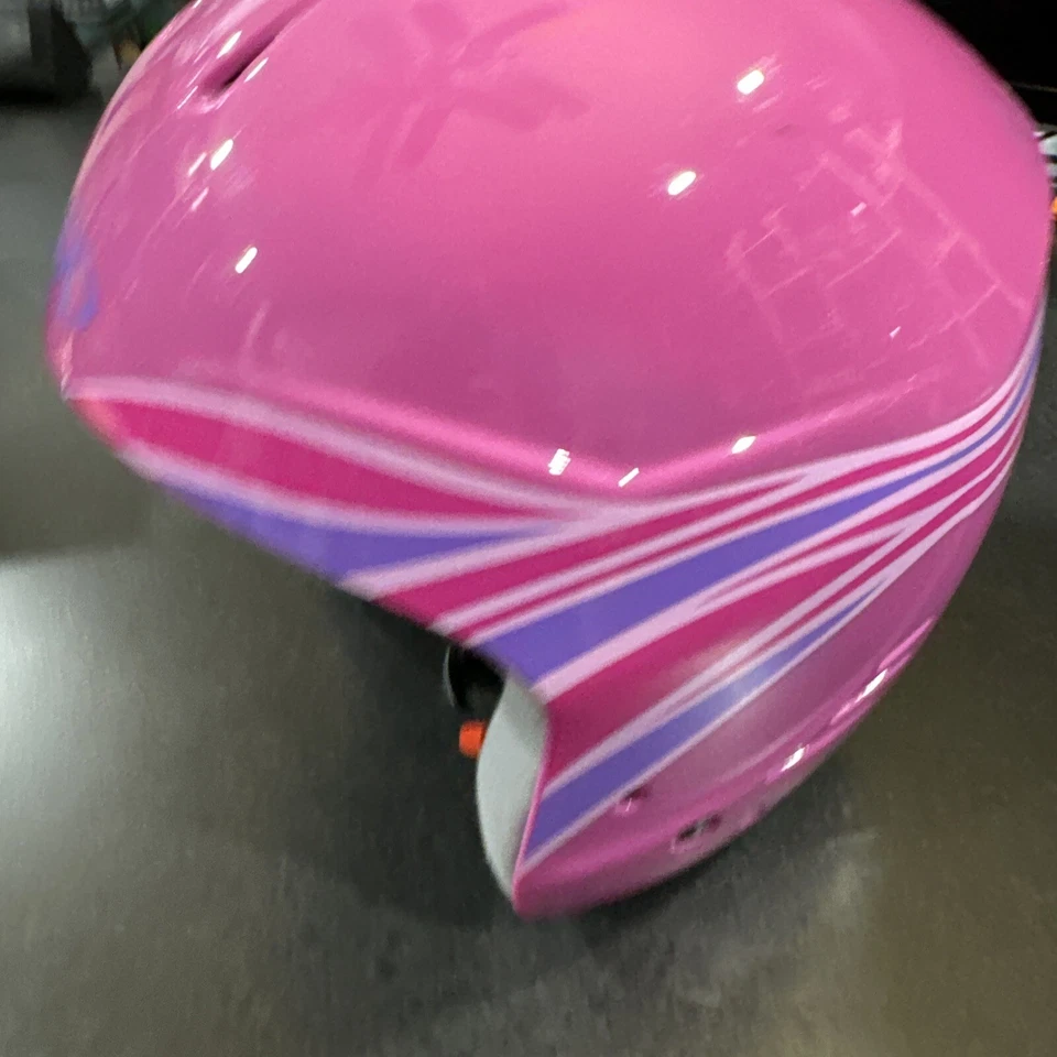 Casco de snowboard o esquí juvenil, rosa. Foto 2 de 4