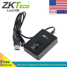 ZKTeco Live10R High Speed Biometric Fingerprint Scanner Optical Reader Sensor