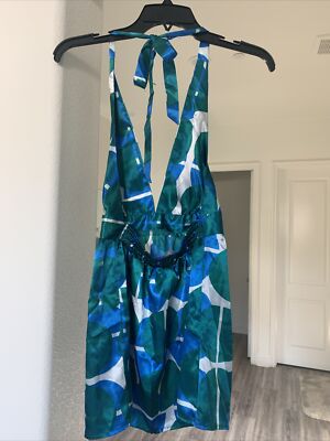 charlotte russe satin dress NEW- Charlotte Russe Satin Geometrical Print Mini Dress Size Medium