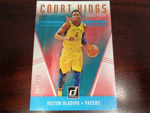 2018-19 Donruss Court Kings Victor Oladipo #'ed 94/125 Press Proof
