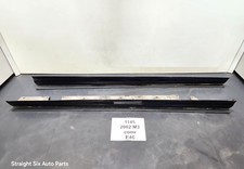 01-06 Oem Bmw E46 M3 Left Right Skirt Rocker Panel Black 416 Set 01-06 Oem Bmw E46 M3 Left Right Skirt Rocker Panel Black 416 Set