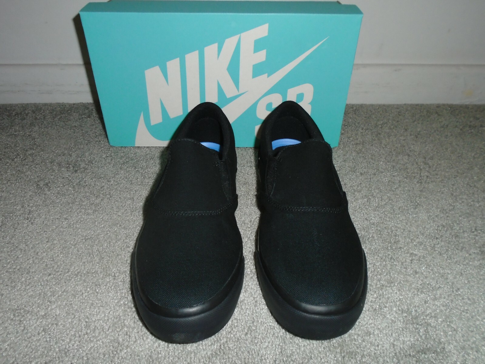 Nike SB Charge Slip Black Slip On 