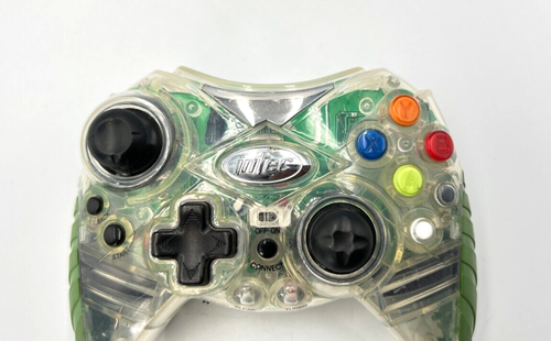 Intec Clear Green G8085-B Microsoft XBox Wireless Controller No Receiver - Picture 2 of 7