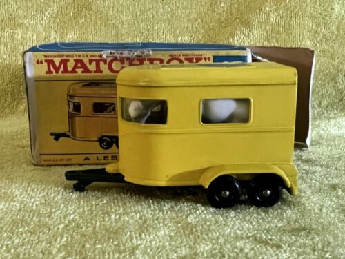 Matchbox Lesney Superfast No 43 Pony Trailer With Original Box - Picture 1 of 11