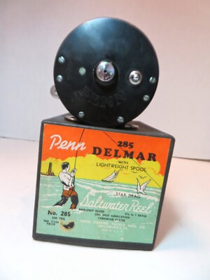 Moulinet Penn Delmar 285 Vintage - Pêche Eau Salée - Neuf/Inutilisé (USA)