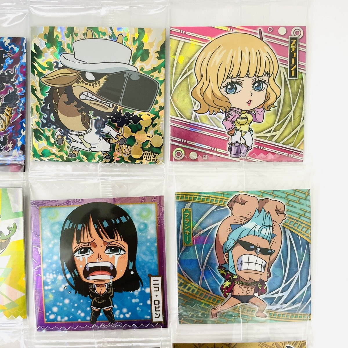 One Piece Great Pirate Seal Wafer LOG.9 Complete All 40