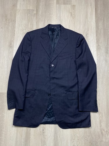 Canali Vintage Wool Suit 3 Buttons Blazer + Pants Size 52R - Picture 2 of 13