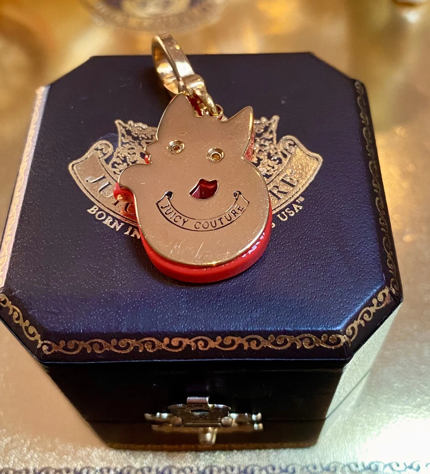 Juicy Couture Raro Raro Raro Zorro Rojo Naranja Zorro 2008 Dije Foto 3 de 4