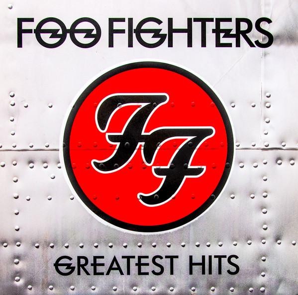 Foo Fighters Greatest Hits double LP vinyl Europe Rca 2009 2LP set in embossed g