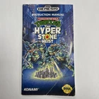Teenage Mutant Ninja Turtles: The Hyperstone Heist Genesis 1992 MANUAL ONLY