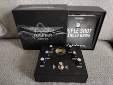 Ashdown Triple Shot Bass Distortion Pedal Multi Band Effects Pedal With Box.