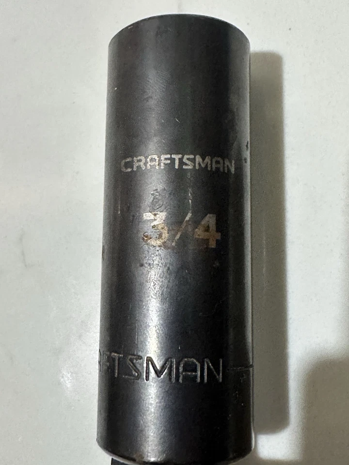 NEW CRAFTSMAN Deep Impact Socket, SAE, 1/2-Inch Drive, 3/4-Inch 6 Point 16061 - Image 4 of 4