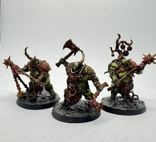 Games Workshop Nurgle Blight Templars Darkwater Painted Fully Assembled Unit
