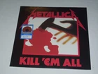 METALLICA - KILL 'EM ALL LP - WALMART LIMITED EDITION RED VINYL EXCLUSIVE SEALED