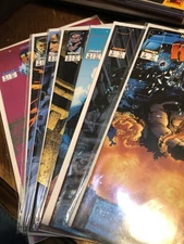 Hazard - lot of 7 comics, Issues #1-7, Image 1996, Jim Lee, bagged and boarded !
