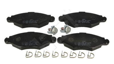 HART 226 035 Bremsbelagsatz, Scheibenbremse für PEUGEOT