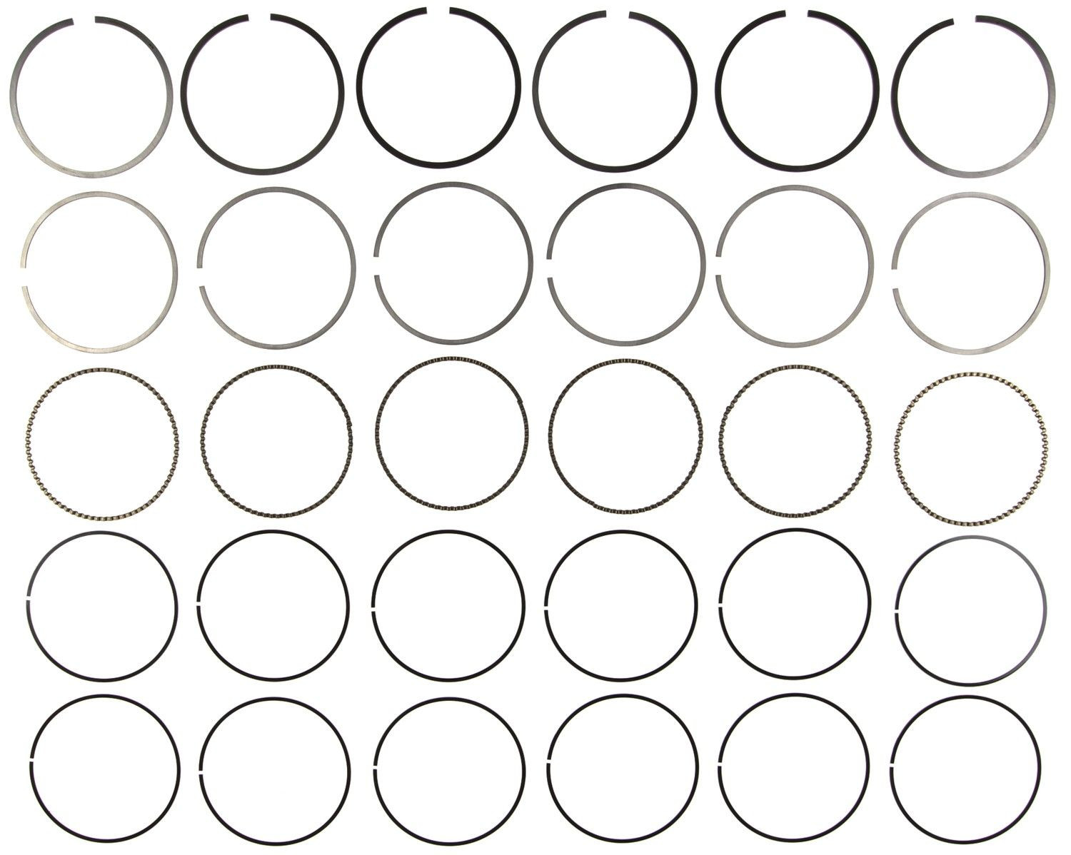 MAHLE 42102CP Piston Ring Set for 00-11 Ford Mazda Mercury Engines