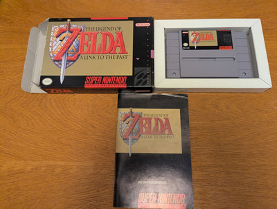 The Legend of Zelda: A Link to the Past Snes Super Nintendo NTSC OVP OHNE KARTE