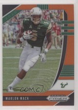 2020 Panini Prizm Draft Picks Orange Prizm Marlon Mack #68 15d4