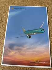Vietnam Airlines Boeing 787-9 Dreamliner Brochure Business Premium Economy