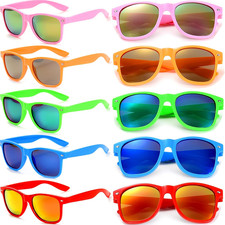 Sunglasses Bulk Party Sunglasses Pack 80S Shades Eyewear Set for Men Women 8/10/
