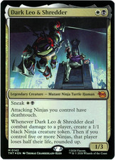 Dark Leo & Shredder [Foil] #142 Prices | Magic Teenage Mutant