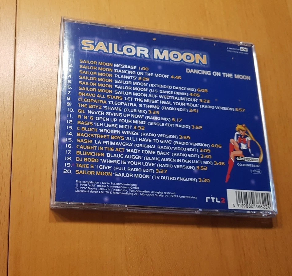 Various - Sailor Moon - Dancing On The Moon CD Die Superhits Für Kids Vol 3 - Bild 2 von 2