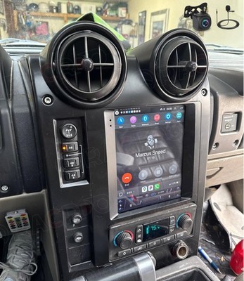 9.7'' Apple Carplay Android 15 For 2002-2007 Hummer H2 Car Stereo Radio GPS 2+64G