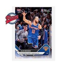 Jalen Brunson Knicks Title 2025-26 NBA Topps NOW Card 340 Presale
